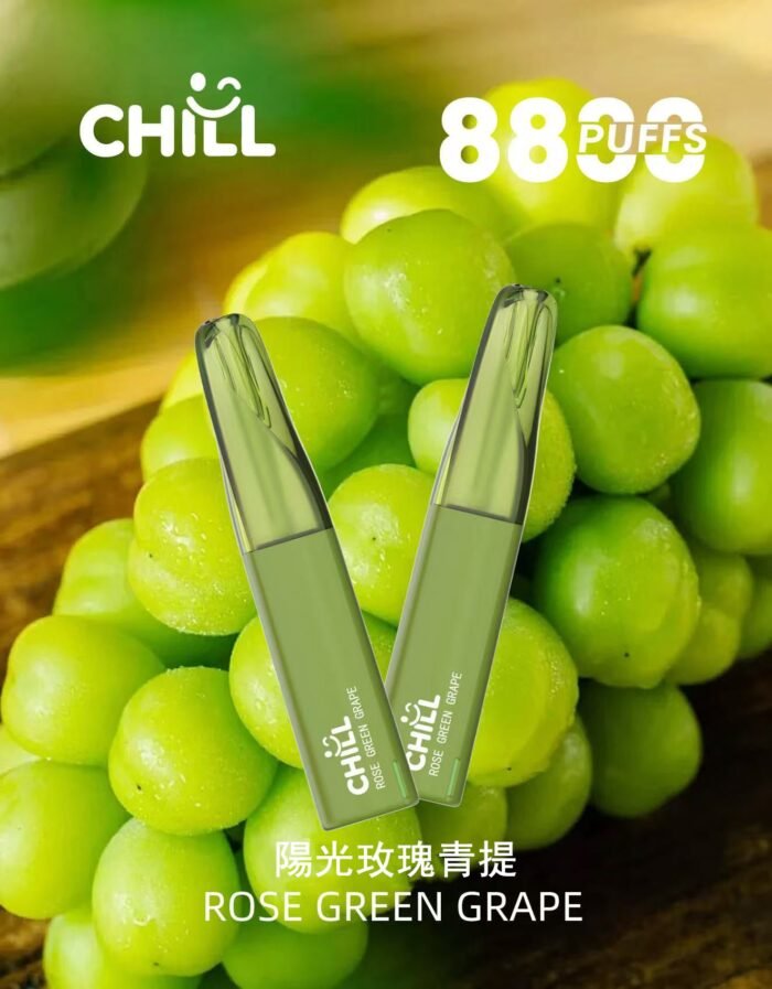 【續航怪獸-全新上市】CHILL 拋棄式 8888口電子煙：圖片 11