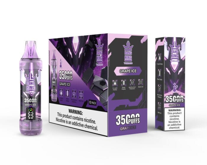 Bang King 35000 Puffs 大容量拋棄式電子煙 歐美爆款：圖片 7