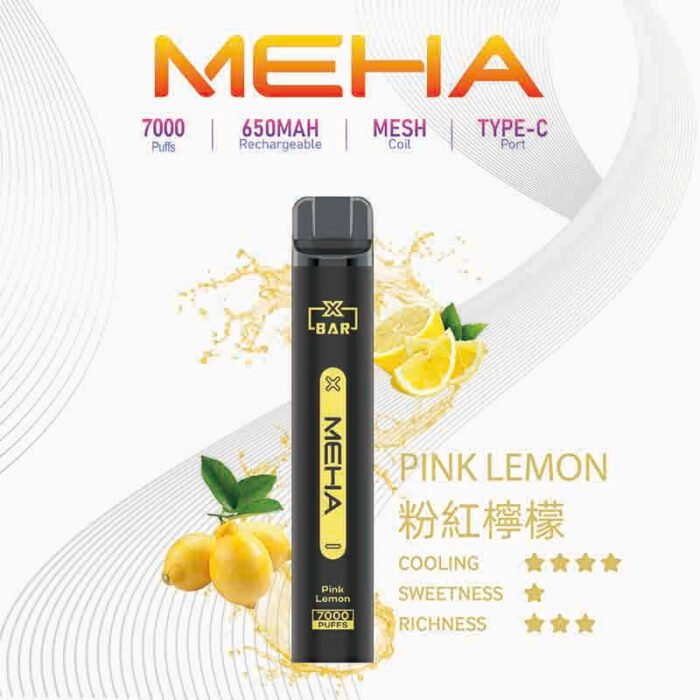 MEHA XBAR 拋棄式 7000口小黑條：圖片 12
