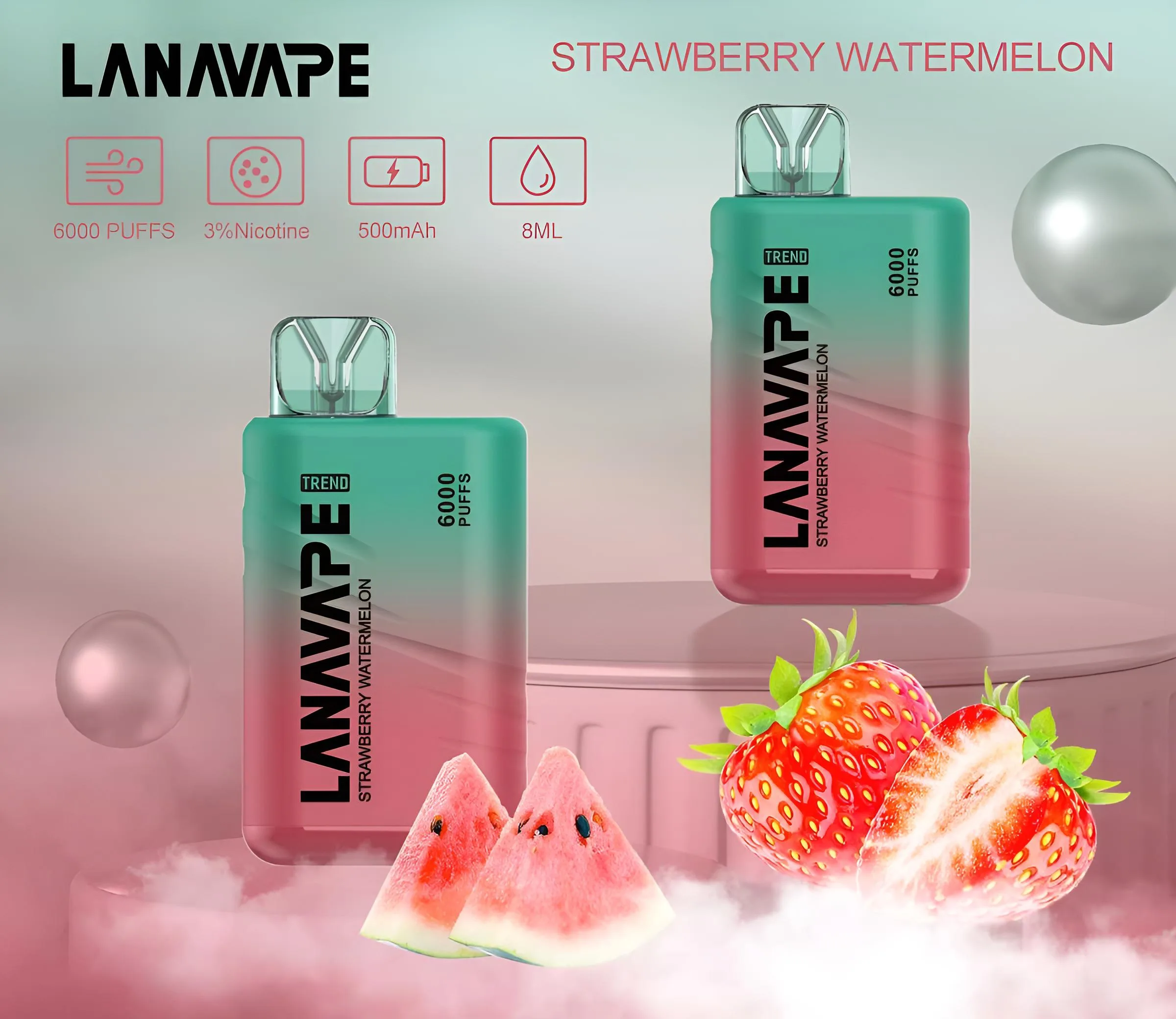 LANA TREND 6000 PUFFS LANA一次性6000口拋棄式電子煙：圖片 5