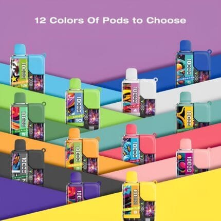 Meel Boost 10000 Puffs 最新麻將盒子 一次性拋棄式電子煙 潮流設計