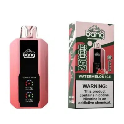 Bang 25000 Puffs 超大屏幕 超大容量可充電拋棄式電子煙 20 一次性電子煙